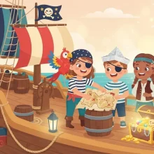 Talk Like a Pirate Day Printables & Crafts for Kids