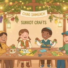 Sukkot Crafts for Kids + Free Printables