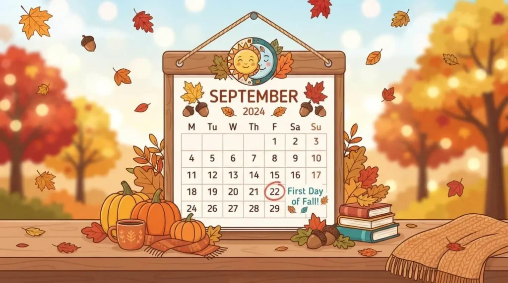 When is the first day of fall 2026 calendar September 22
