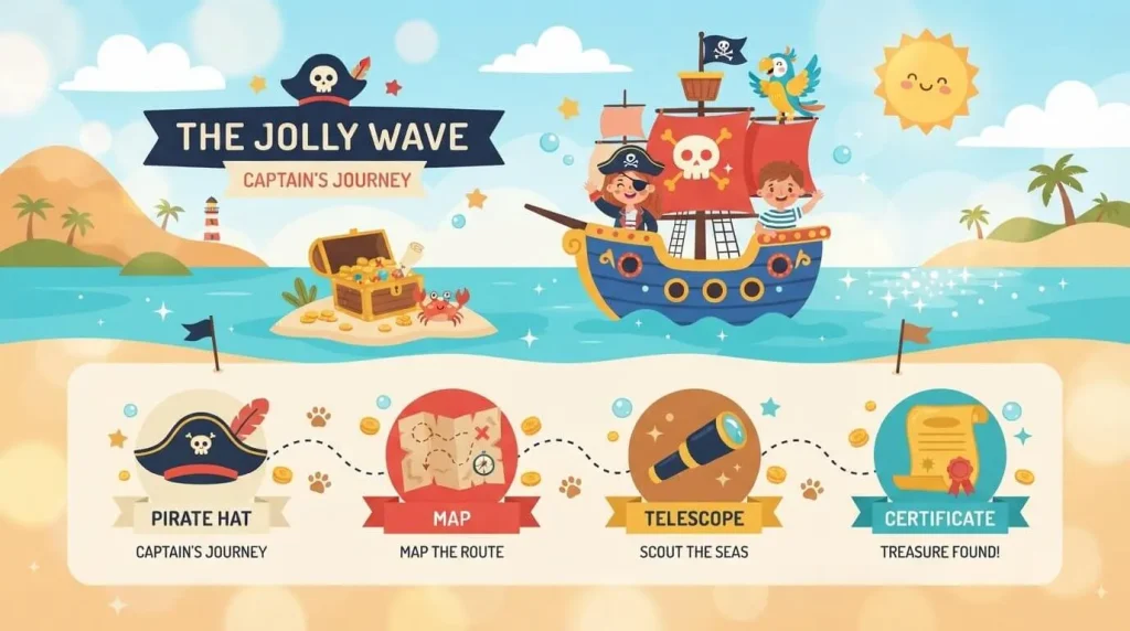 A simple plan to run a pirate day for kids
