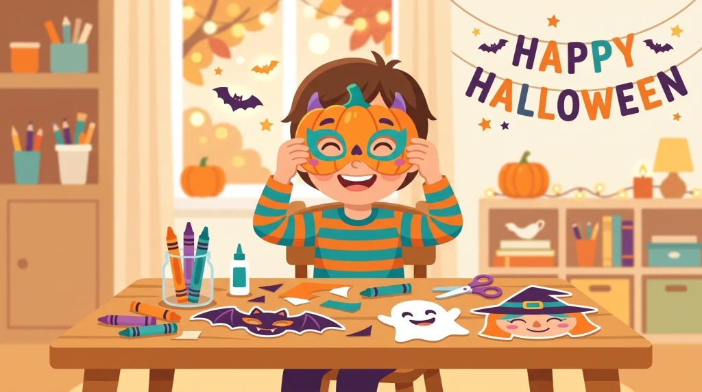 Halloween printable masks sorted by type and how spooky
