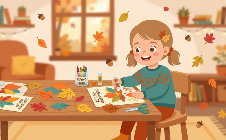 Easy Fall Leaf Crafts for Kids — 15 Ideas + Free Templates