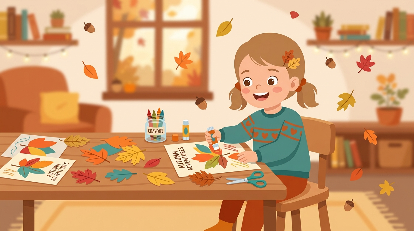 Easy Fall Leaf Crafts for Kids — 15 Ideas + Free Templates