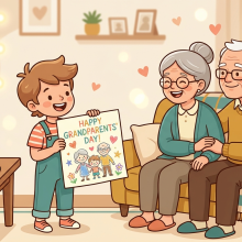 Free Printable Grandparents Day Coloring Pages
