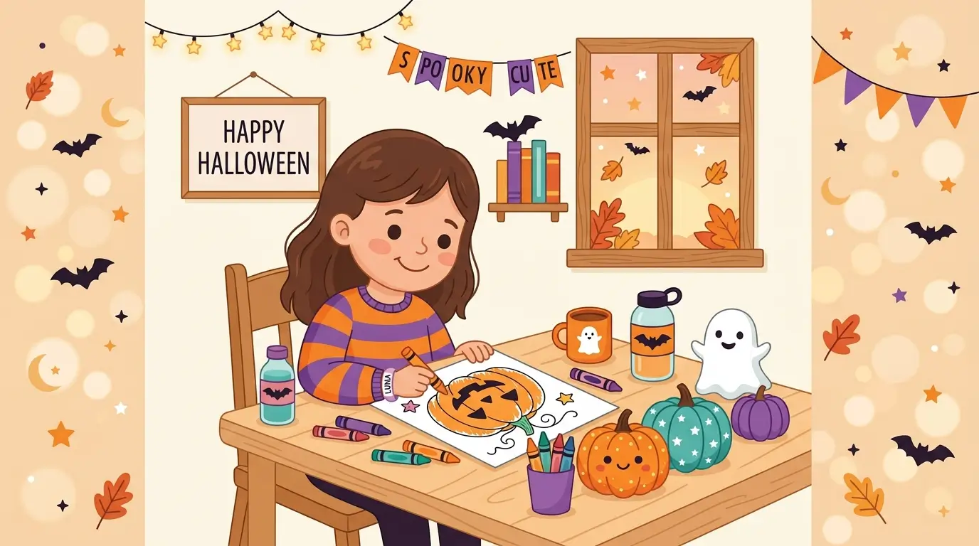 Halloween Coloring Pages — Free Printable PDF (60 Pages)