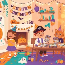 Halloween Party Games for Kids — Free Printable Pack