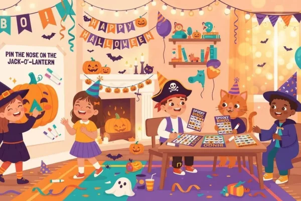 Halloween Party Games for Kids — Free Printable Pack