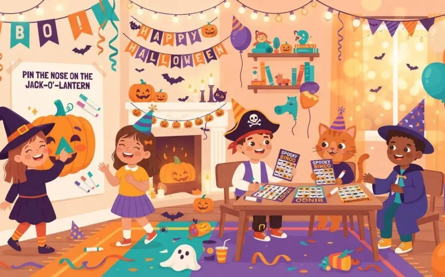 Halloween Party Games for Kids — Free Printable Pack