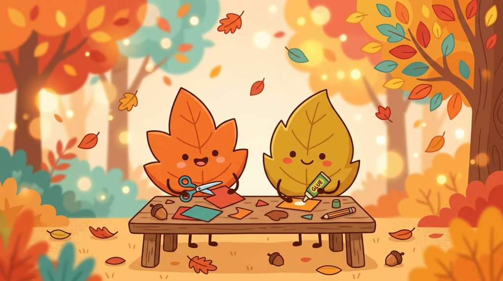 Why fall leaf crafts are great for kids
