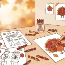 10 Thanksgiving Coloring Pages (Free Printable PDF)