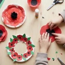 12 Remembrance Day Crafts for Kids (Free Templates)