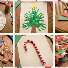 Christmas Crafts for Kids: 25 Easy Ideas (Free Templates)
