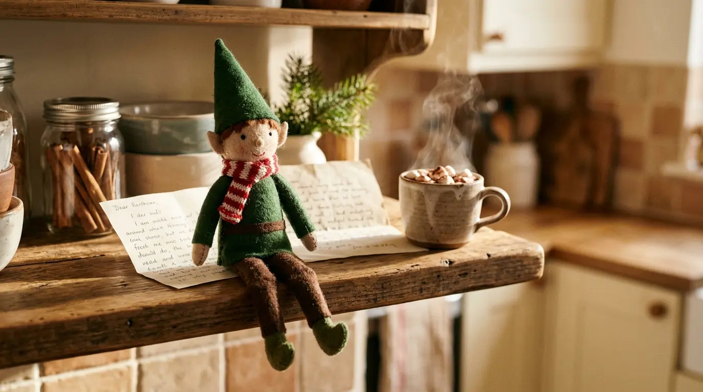 Free Elf Printables: Arrival Letter, 24 Notes and Props