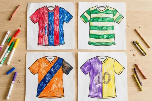  Soccer Jersey Template Kids Can Design (8 Free Printables)