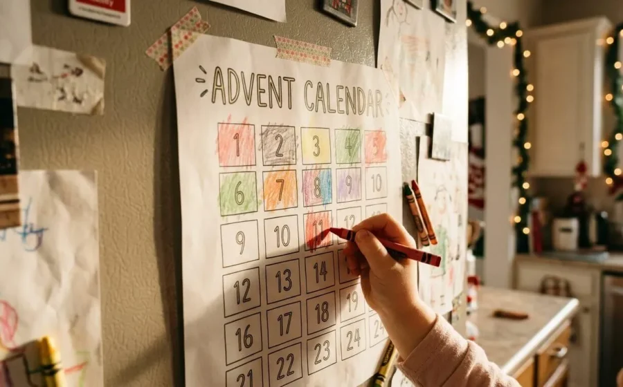 Printable Advent Calendar for Kids: 72 Free Activities