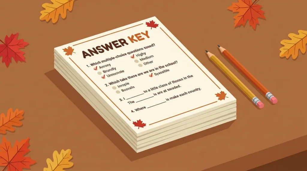 Free printable Canadian Thanksgiving word search pack with the answer key on top