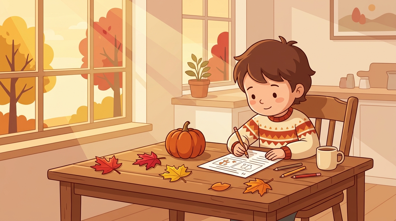 Canadian Thanksgiving for Kids: Facts, Reading Passage and Free Worksheets