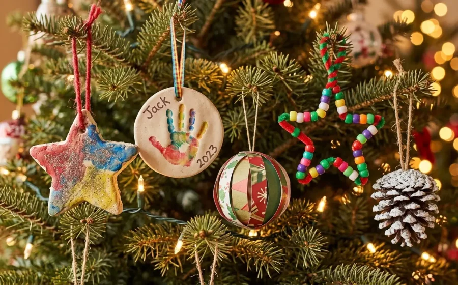 15 Easy Christmas Ornaments for Kids to Make