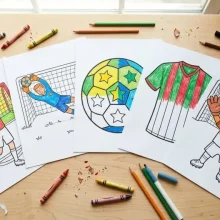 Soccer Coloring Pages: 30 Free Printables for Kids (PDF)