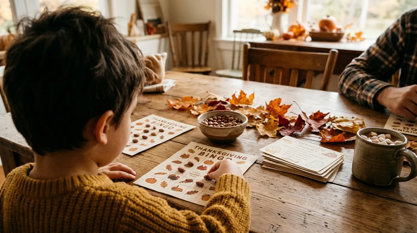 20 Thanksgiving Activities for Kids (Free Printables)